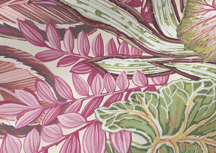 Canopy, Blood Orange - Made to Measure Curtain - Image 4